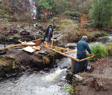 Water Garden Bridge Repairs  (10)