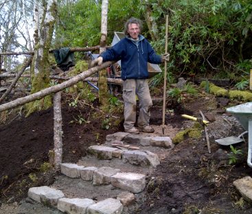 New steps woodland walk 2011 damian hunter a