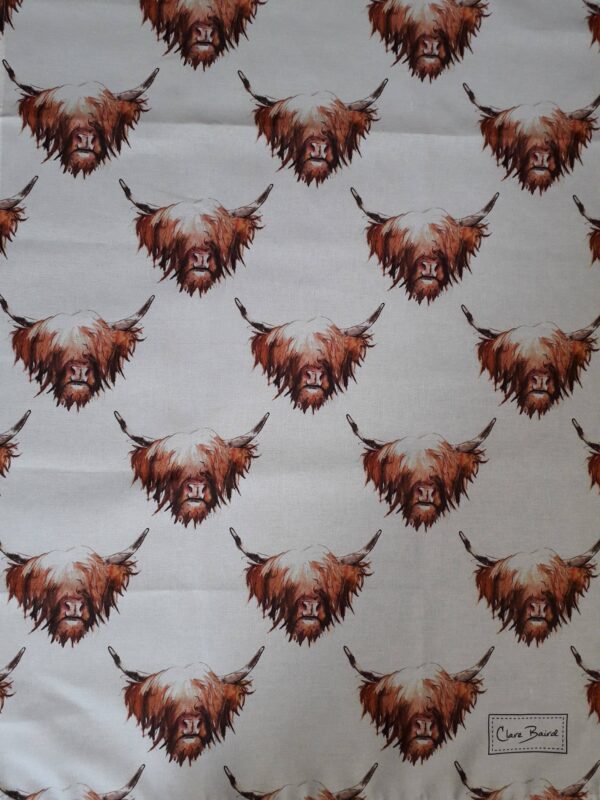 Highland Coo T-Towel