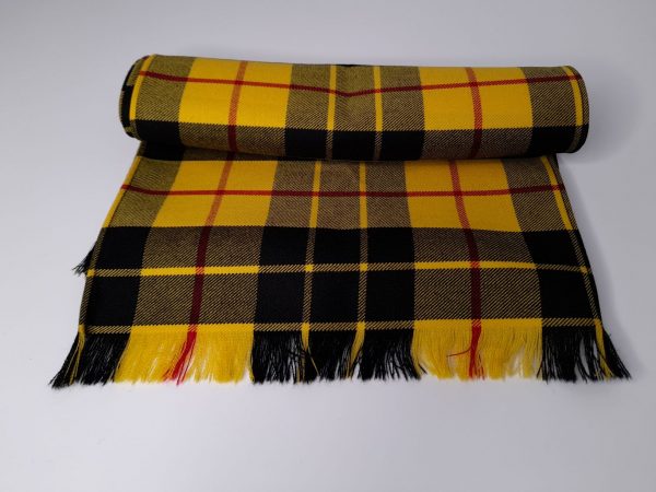 MacLeod Dress tartan fine wool scarf