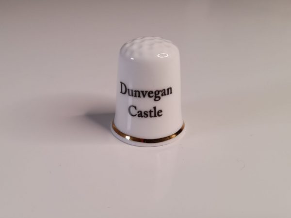 Dunvegan Castle Ceramic Thimble - Image 2