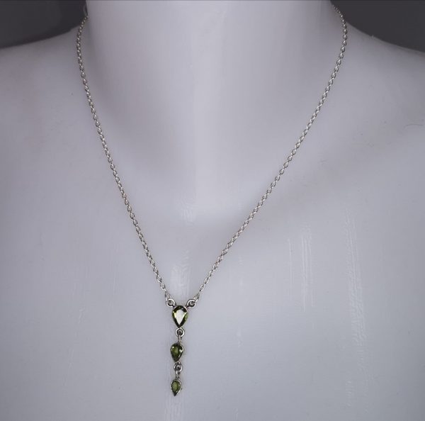 Sterling silver Teardrop necklace - Image 4
