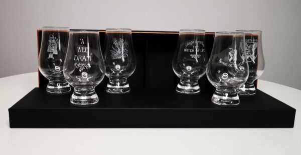 Six Scottish Glencairn glass set