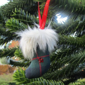 Macleod of Harris Christmas Boot Tree Decoration