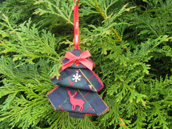 Macleod Of Harris Cinnamon Stick/ Candy Cane Christmas Tree Decoration - Image 2