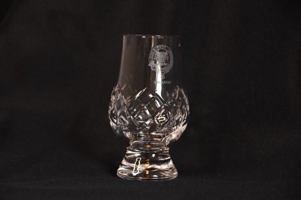 Hold Fast Cut Crystal Glass