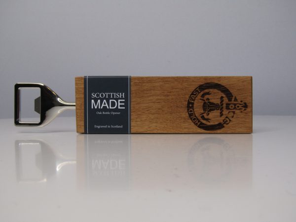 Hold Fast Oak Bottle Opener
